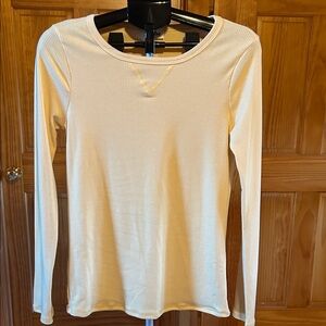 NWOT yellow Long Sleeve Top